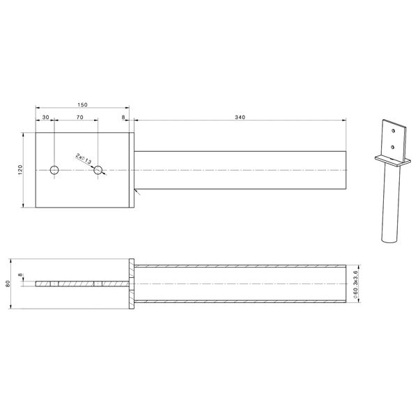 T-REDUKCE 120x150x80