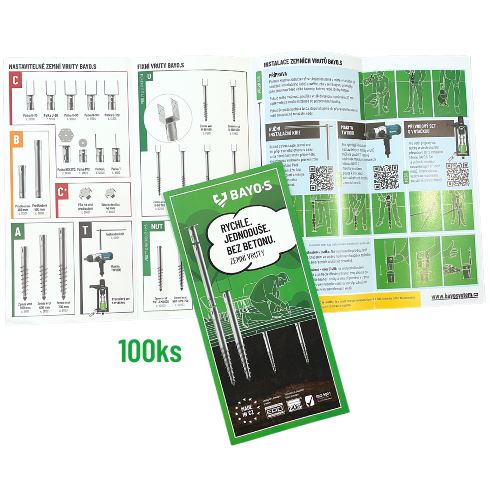 HOBBY letáky 100 ks